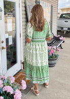 Harlow Green Paisley Midi Dress | Umgee - Umgee Dress - Jimberly's Boutique - Olive Branch - Mississippi