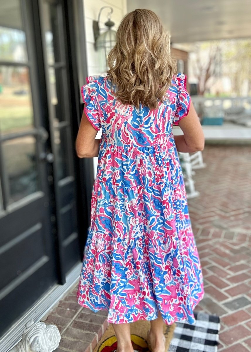 Harmony Hues Dress | Umgee - Umgee Dress -Jimberly's Boutique-Olive Branch-Mississippi