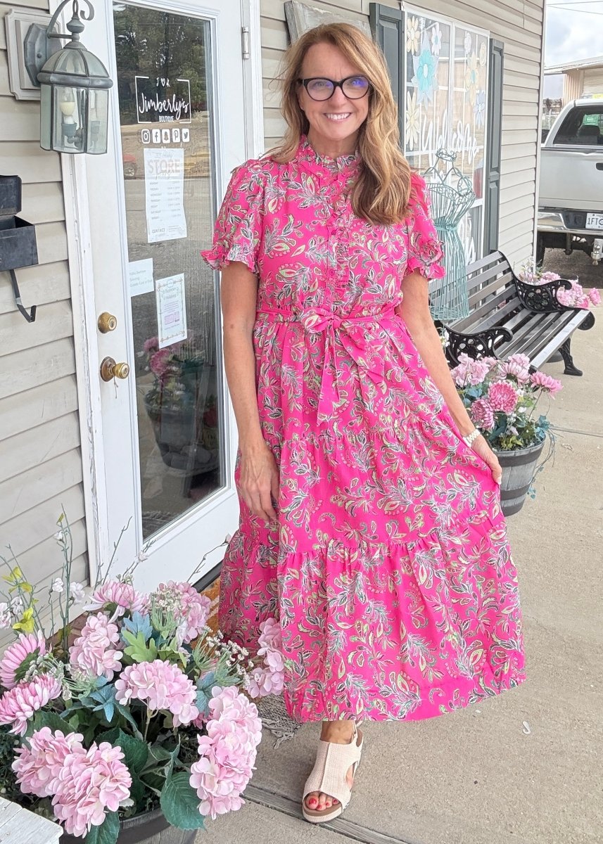 Harper Midi Dress | Umgee - Umgee Dress - Jimberly's Boutique - Olive Branch - Mississippi