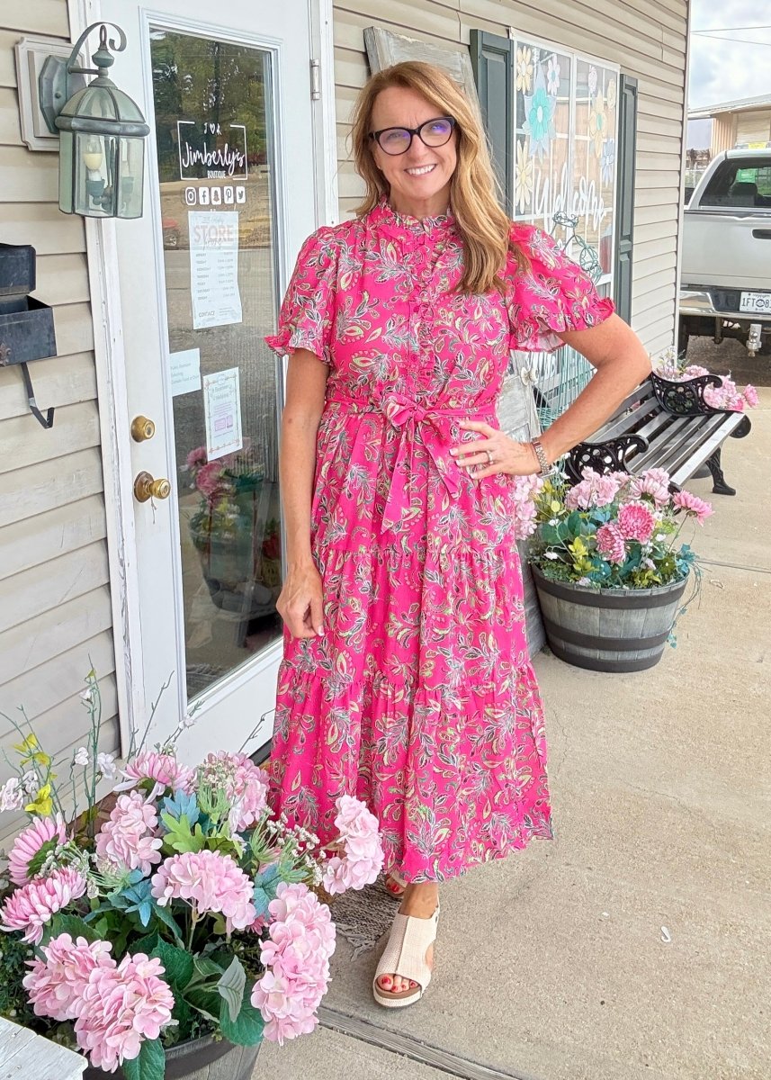 Harper Midi Dress | Umgee - Umgee Dress - Jimberly's Boutique - Olive Branch - Mississippi
