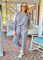 Heather Hacci Jogger Set - Black - jogger set - Jimberly's Boutique - Olive Branch - Mississippi