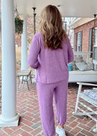 Heather Hacci Jogger Set - Lt Plum - jogger set - Jimberly's Boutique - Olive Branch - Mississippi