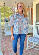 Heirloom Ruffle Top | Entro - Entro Top - Jimberly's Boutique - Olive Branch - Mississippi