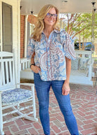 Heirloom Ruffle Top | Entro - Entro Top - Jimberly's Boutique - Olive Branch - Mississippi