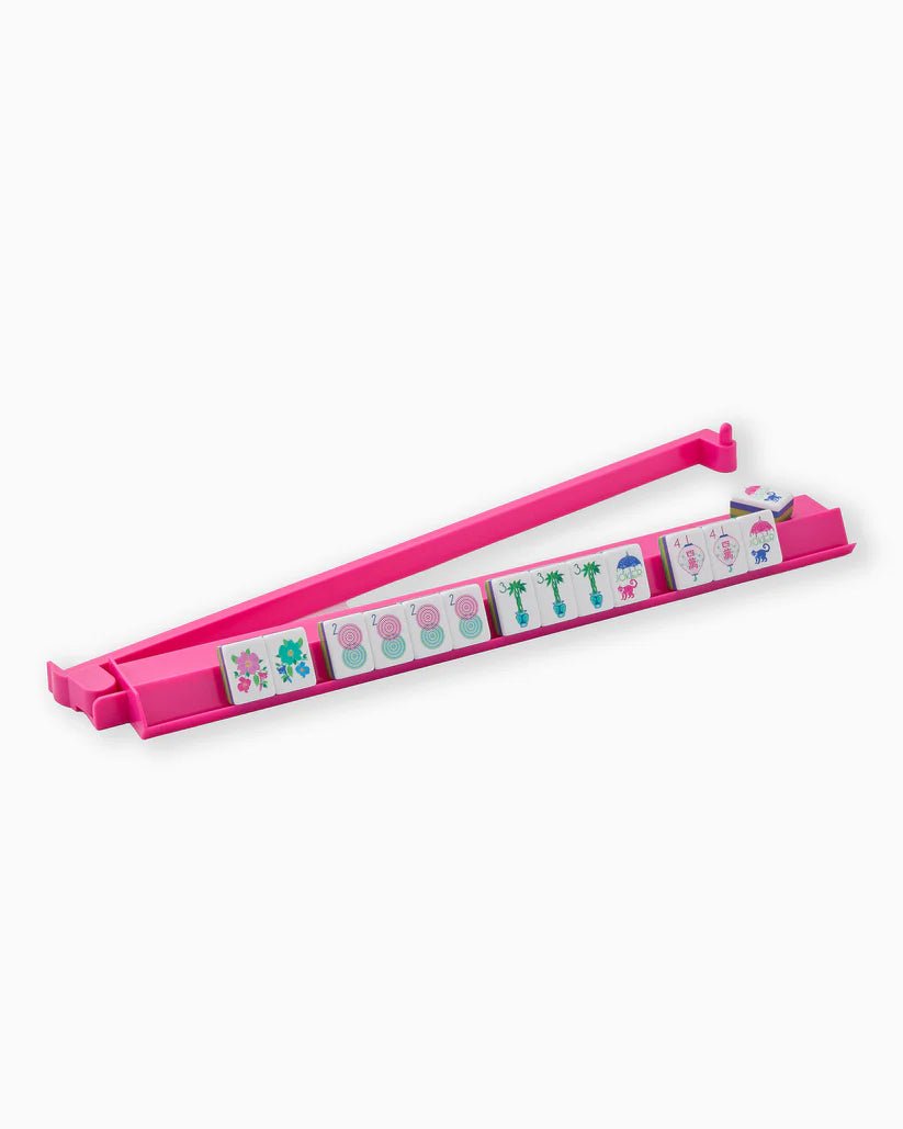 Hot Pink Rack & Pusher Set | Oh My Mahjong PREORDER - Mahjong Rack & Pusher Set - Jimberly's Boutique - Olive Branch - Mississippi