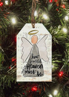How Beautiful Heaven Must Be Angel Tag Ornament - ornament - Jimberly's Boutique - Olive Branch - Mississippi