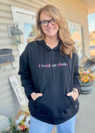I Need An Alani French Terry Hooded Pullover - Casual Sweatshirt - Jimberly's Boutique - Olive Branch - Mississippi