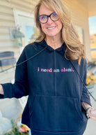 I Need An Alani French Terry Hooded Pullover - Casual Sweatshirt - Jimberly's Boutique - Olive Branch - Mississippi