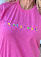 I Need An Alani | Hot Pink | Gildan - Embroidered Comfort Colors - Jimberly's Boutique - Olive Branch - Mississippi