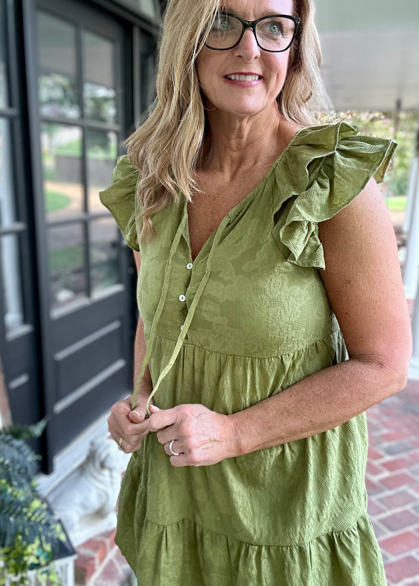 Can't Stop The Feeling Dress - Matcha Green