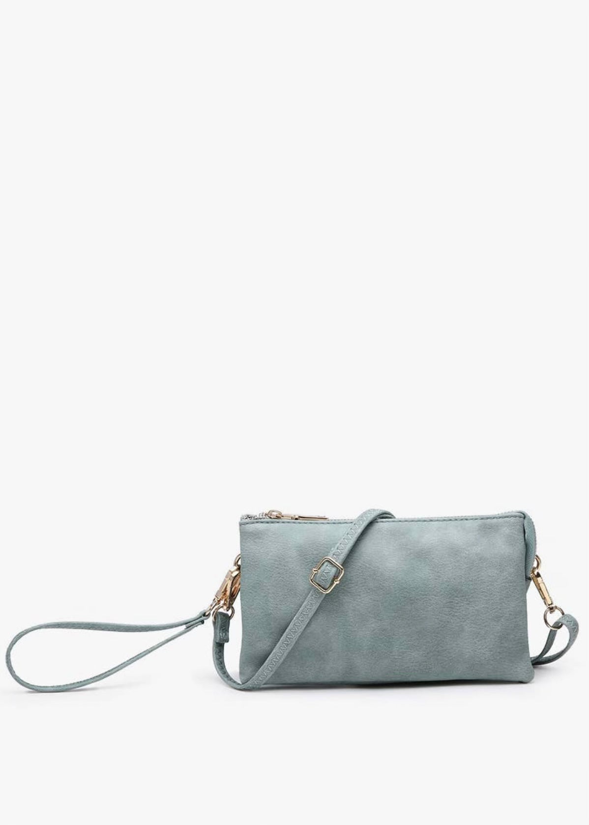 Monogrammed Riley Crossbody/Wristlet Purse - purse -Jimberly's Boutique-Olive Branch-Mississippi