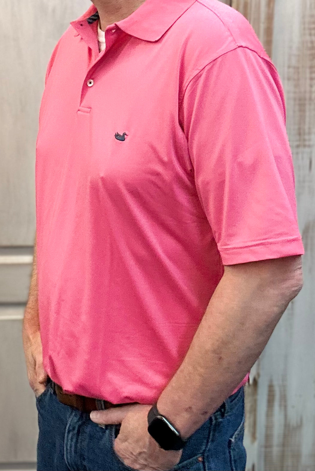 Southern Marsh Bermuda Performance Polo - Pink - Southern Marsh Polo -Jimberly's Boutique-Olive Branch-Mississippi