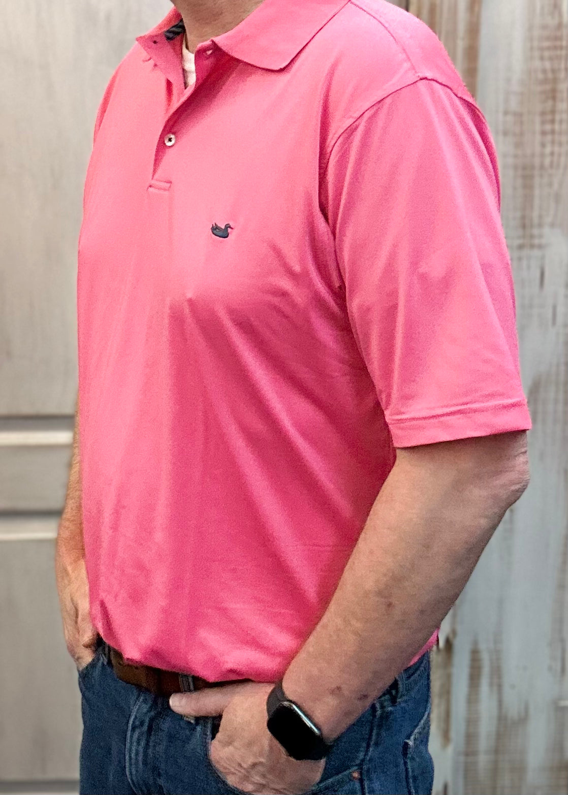 Southern Marsh Bermuda Performance Polo - Pink - Southern Marsh Polo -Jimberly's Boutique-Olive Branch-Mississippi