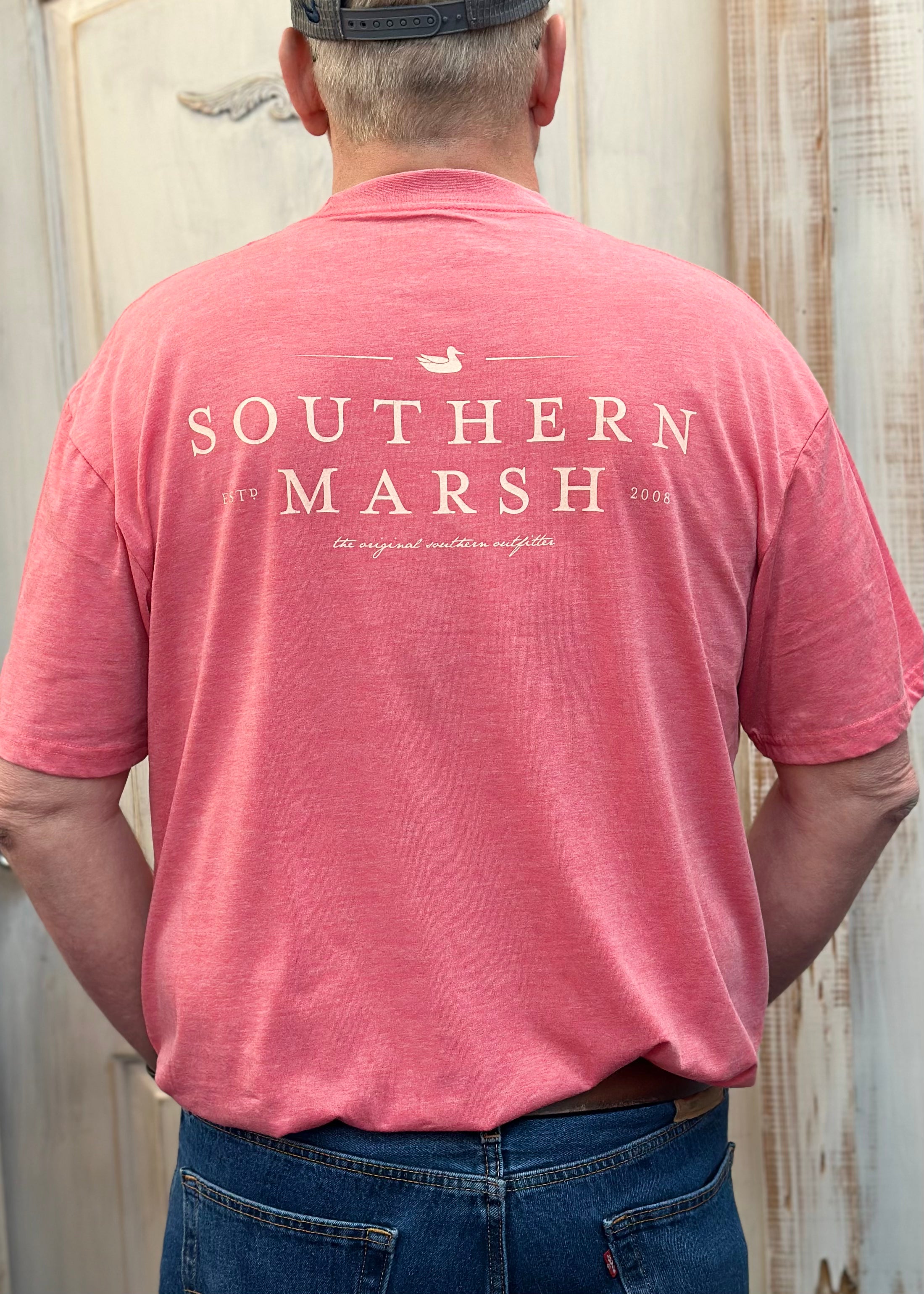 Southern Marsh Seawash Tee - Classic - Strawberry Fizz - Southern Marsh Graphic Tee -Jimberly's Boutique-Olive Branch-Mississippi