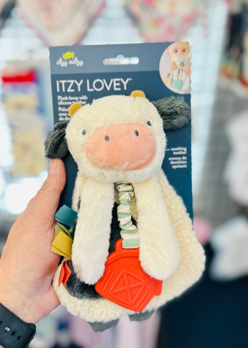 Itzy Ritzy Lovey - Carmen the Cow - Lovey - Jimberly's Boutique - Olive Branch - Mississippi