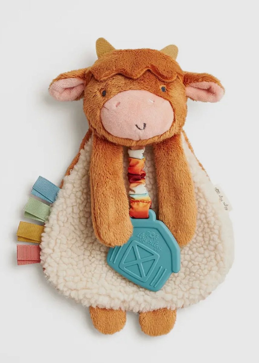 Itzy Ritzy Lovey - Wyatt the Highland Cow - Lovey - Jimberly's Boutique - Olive Branch - Mississippi