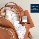 Itzy Ritzy Mini Plus Diaper Bag - Cognac - diaper bag - Jimberly's Boutique - Olive Branch - Mississippi