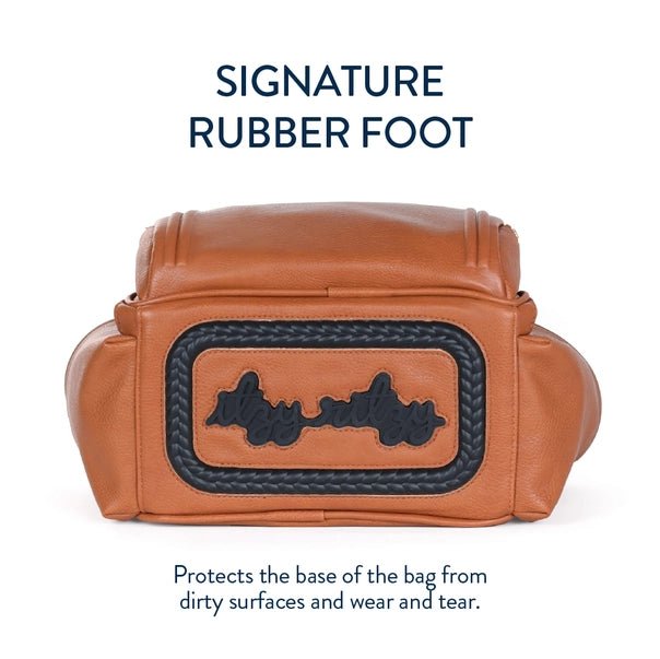 Itzy Ritzy Mini Plus Diaper Bag - Cognac - diaper bag - Jimberly's Boutique - Olive Branch - Mississippi