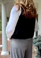 Jessie Tie Front Sweater Vest - Black - sweater vest - Jimberly's Boutique - Olive Branch - Mississippi