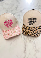 Jesus Loves You Cap/Hat - Ball Cap - Jimberly's Boutique - Olive Branch - Mississippi