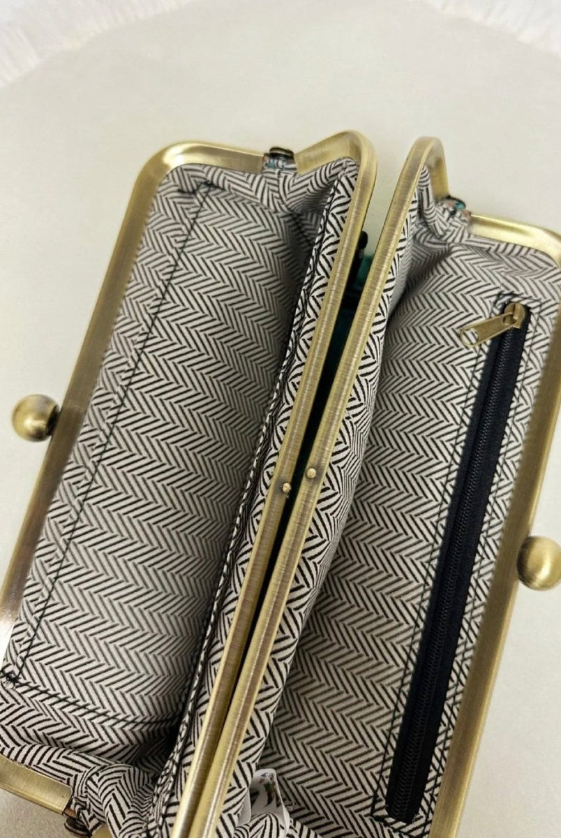 Jimberly Lock Clutch Wallet | Pearl Grey - Clutch Wallet -Jimberly's Boutique-Olive Branch-Mississippi
