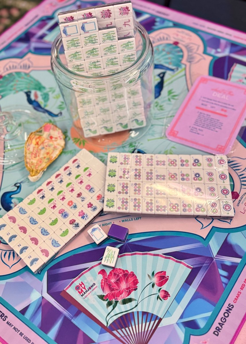 Jimberly’s Boutique Custom Layer Mahjong Tiles - Dark Purple - Mahjong Tiles - Jimberly's Boutique - Olive Branch - Mississippi