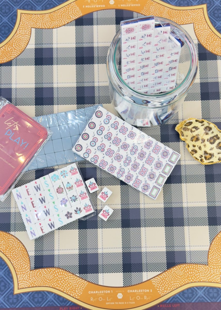 Jimberly’s Boutique Custom Layer Mahjong Tiles - Grey - Mahjong Tiles - Jimberly's Boutique - Olive Branch - Mississippi