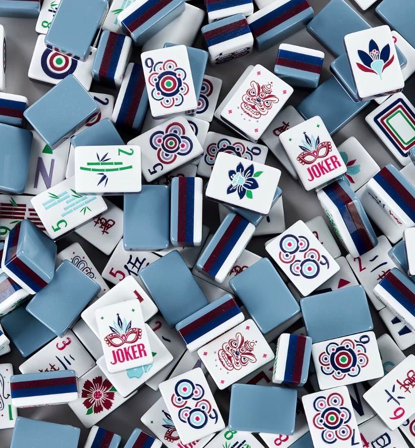 Jimberly’s Boutique Custom Layer Mahjong Tiles - Grey - Mahjong Tiles - Jimberly's Boutique - Olive Branch - Mississippi