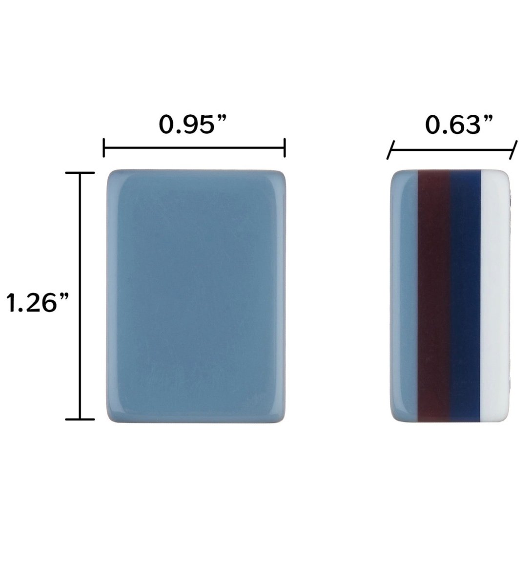 Jimberly’s Boutique Custom Layer Mahjong Tiles - Grey - Mahjong Tiles - Jimberly's Boutique - Olive Branch - Mississippi