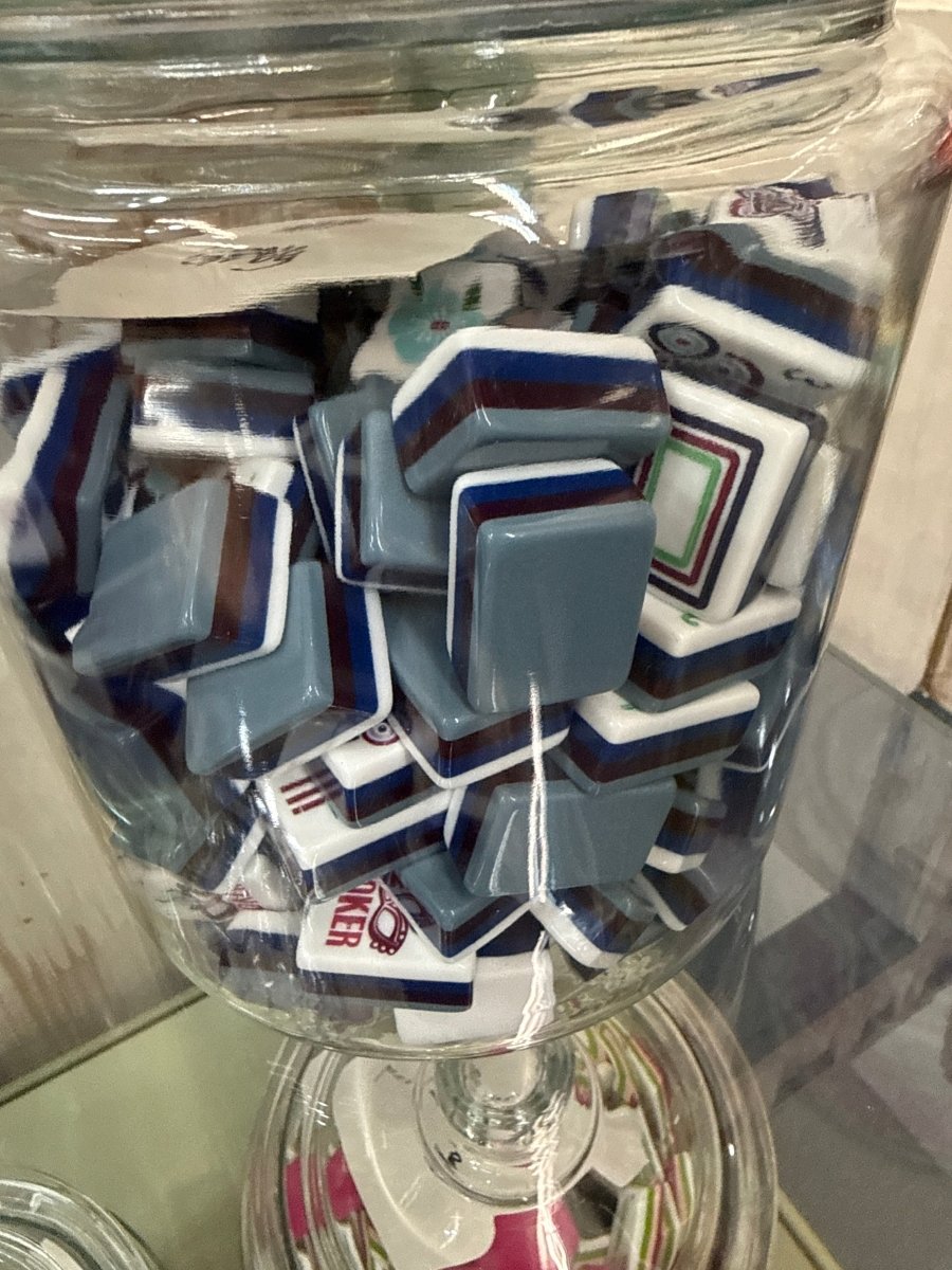 Jimberly’s Boutique Custom Layer Mahjong Tiles - Grey - Mahjong Tiles - Jimberly's Boutique - Olive Branch - Mississippi