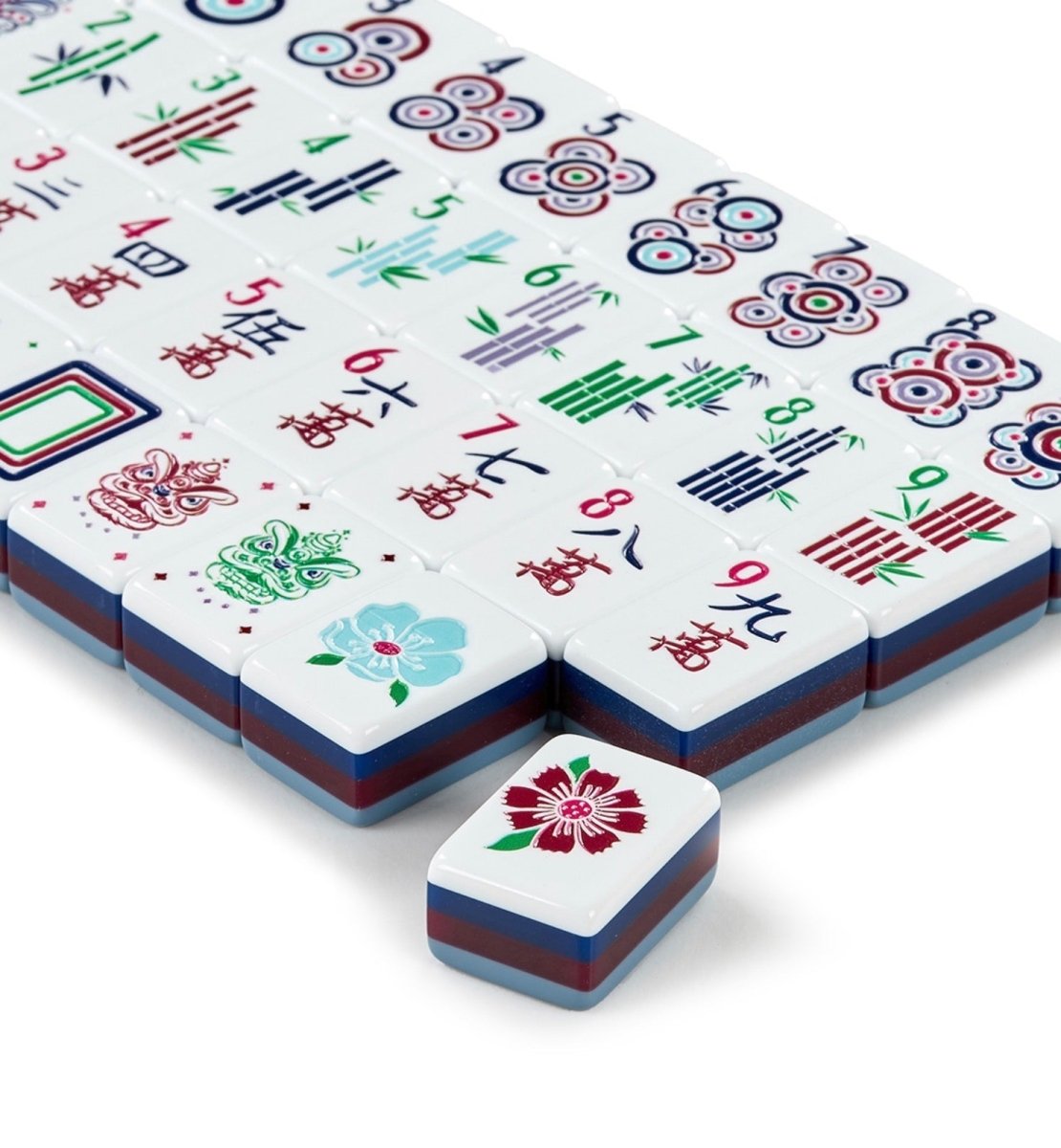 Jimberly’s Boutique Custom Layer Mahjong Tiles - Grey - Mahjong Tiles - Jimberly's Boutique - Olive Branch - Mississippi