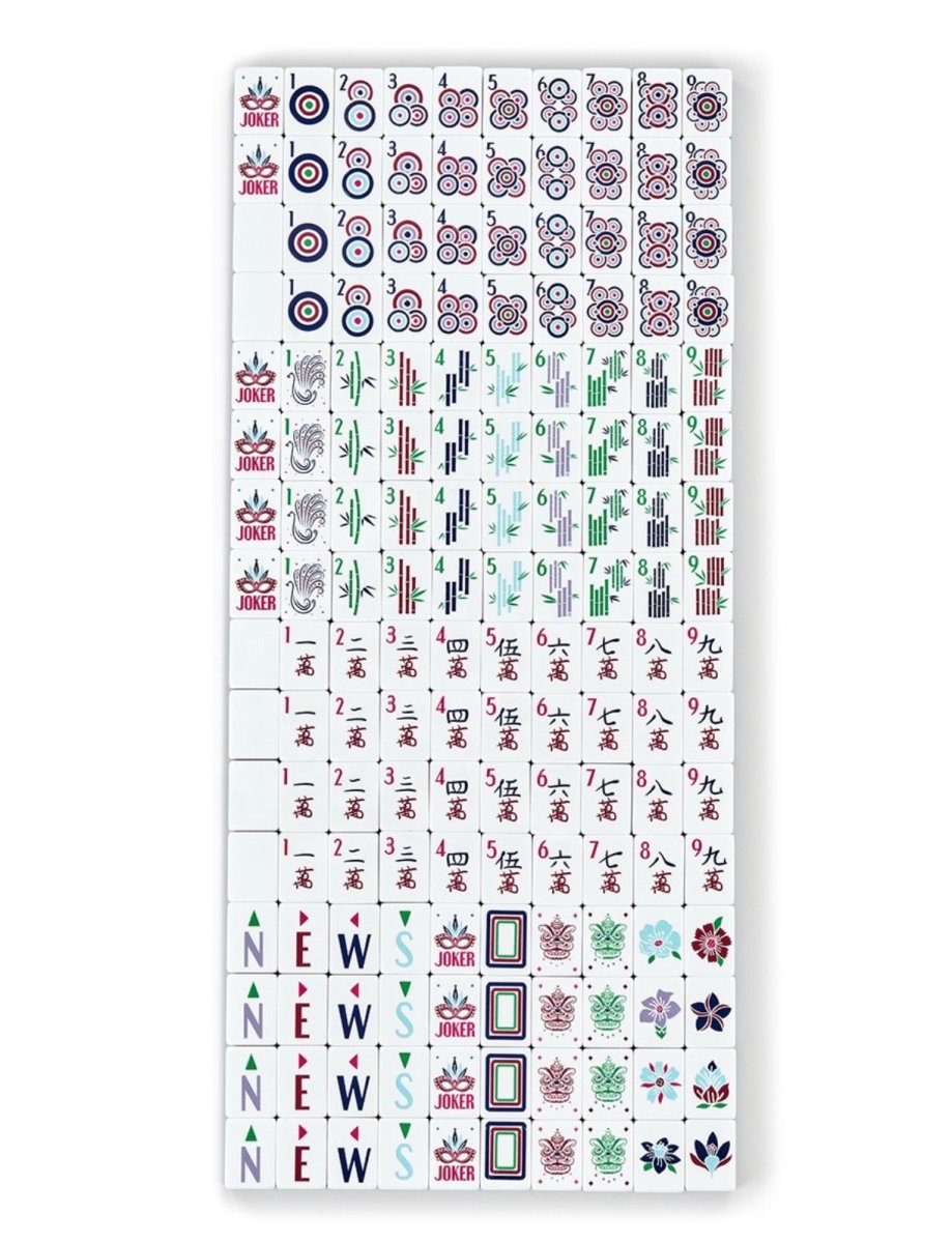 Jimberly’s Boutique Custom Layer Mahjong Tiles - Grey - Mahjong Tiles - Jimberly's Boutique - Olive Branch - Mississippi