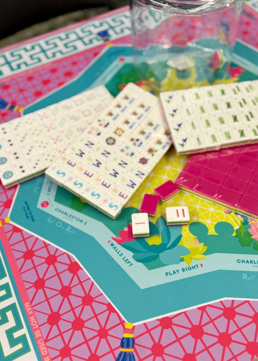 Jimberly’s Boutique Custom Layer Mahjong Tiles - Hot Pink - Mahjong Tiles - Jimberly's Boutique - Olive Branch - Mississippi