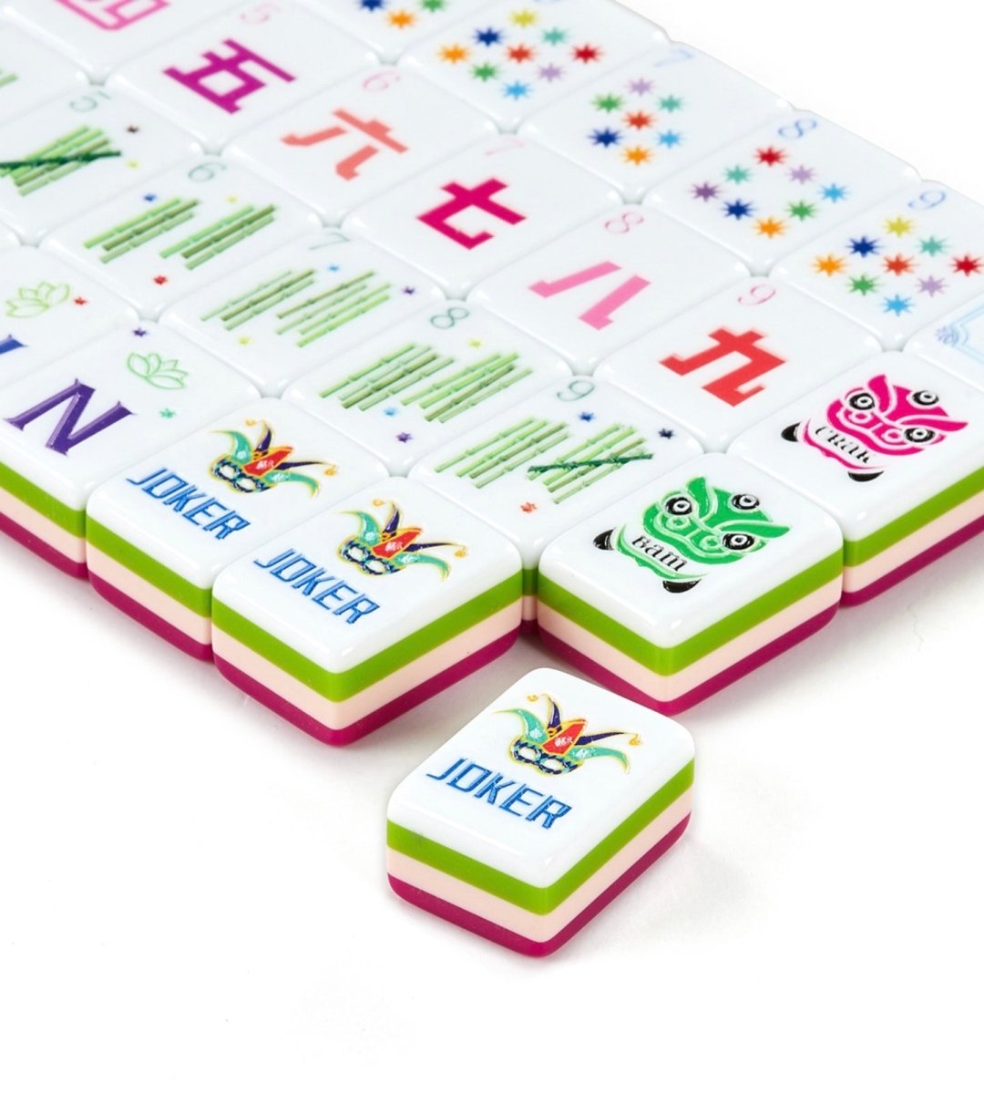 Jimberly’s Boutique Custom Layer Mahjong Tiles - Hot Pink - Mahjong Tiles - Jimberly's Boutique - Olive Branch - Mississippi