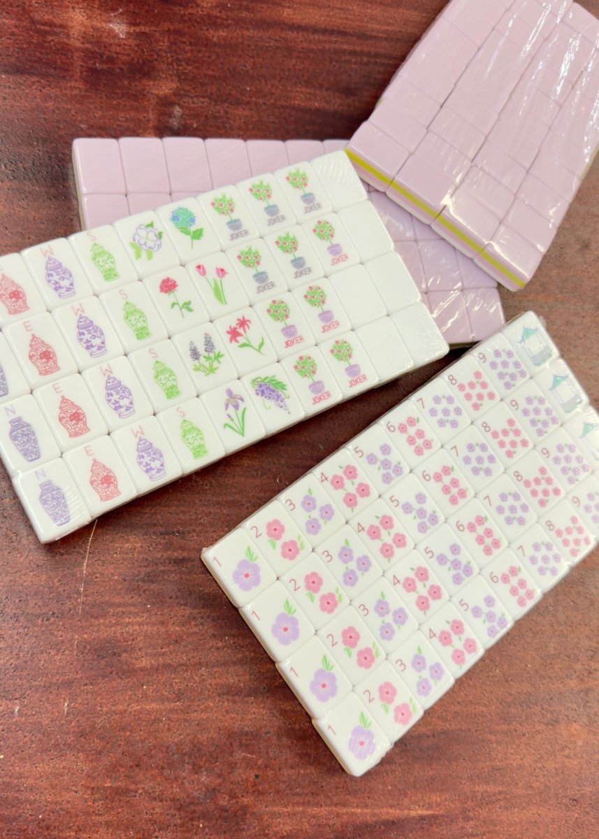 Jimberly’s Boutique Custom Layer Mahjong Tiles - Light Purple - Mahjong Tiles - Jimberly's Boutique - Olive Branch - Mississippi