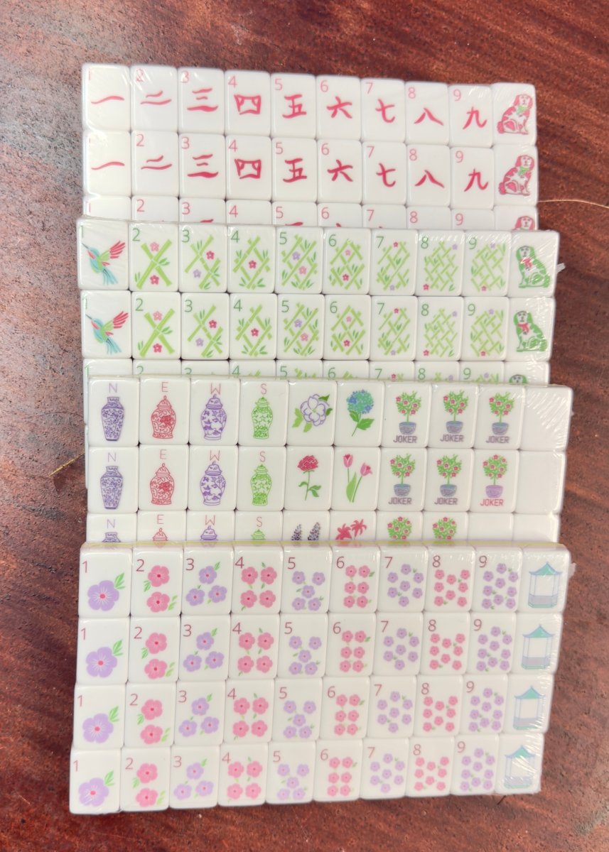 Jimberly’s Boutique Custom Layer Mahjong Tiles - Light Purple - Mahjong Tiles - Jimberly's Boutique - Olive Branch - Mississippi