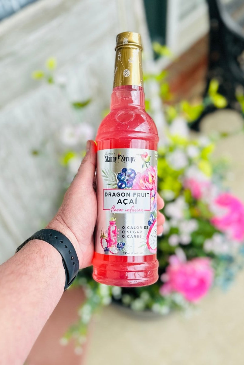 Jordan's Sugar Free Dragonfruit Acai Flavor Infusion- Skinny Syrups - 25.4/750ml - Skinny Syrups -Jimberly's Boutique-Olive Branch-Mississippi