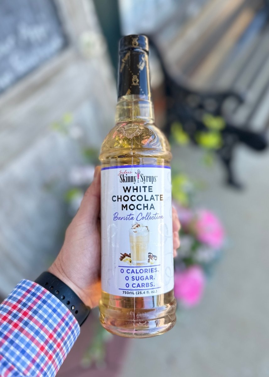 Jordan's Sugar Free White Chocolate Mocha - Skinny Syrups - 25.4/750ml - Skinny Syrups -Jimberly's Boutique-Olive Branch-Mississippi