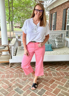 Judy Blue Jeans | Brandon | Pink | Tummy Control - -Jimberly's Boutique-Olive Branch-Mississippi