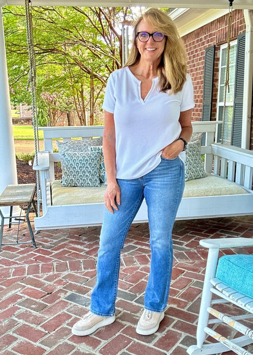 Judy Blue Jeans | Mid - Rise | Vintage | Bootcut Denim | Gulfport - Judy Blue Jeans - Jimberly's Boutique - Olive Branch - Mississippi