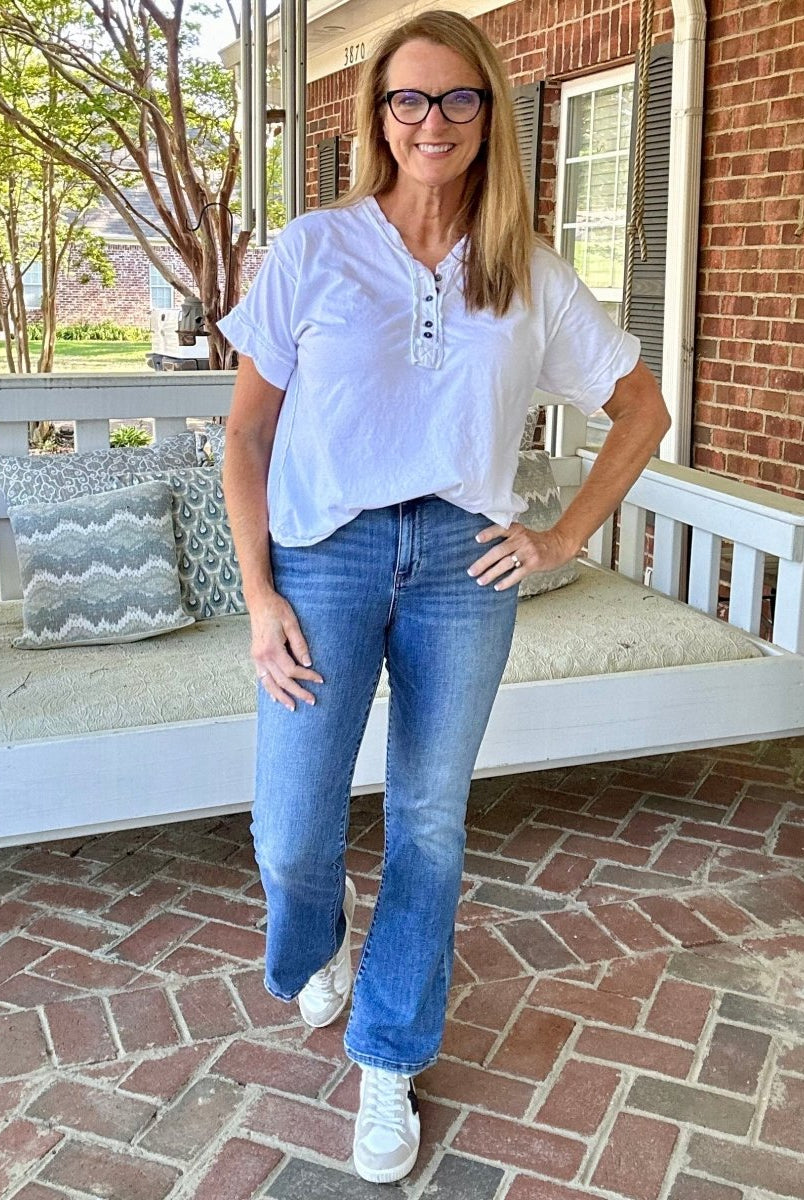 Judy Blue Jeans | Mid-Rise | Vintage | Bootcut Denim - Judy Blue Jeans -Jimberly's Boutique-Olive Branch-Mississippi