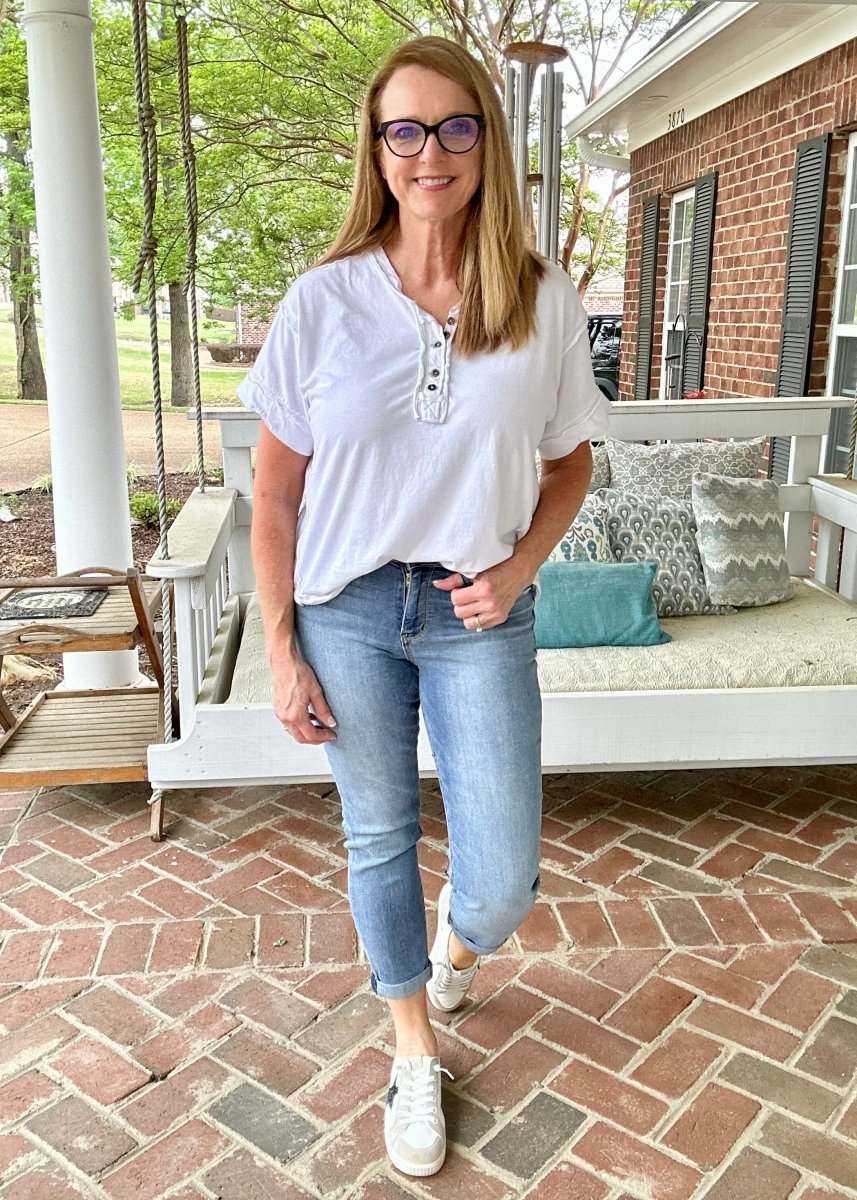 Judy Blue Jeans | Tupelo | Mid Rise | Slim Fit - Judy Blue Jeans -Jimberly's Boutique-Olive Branch-Mississippi