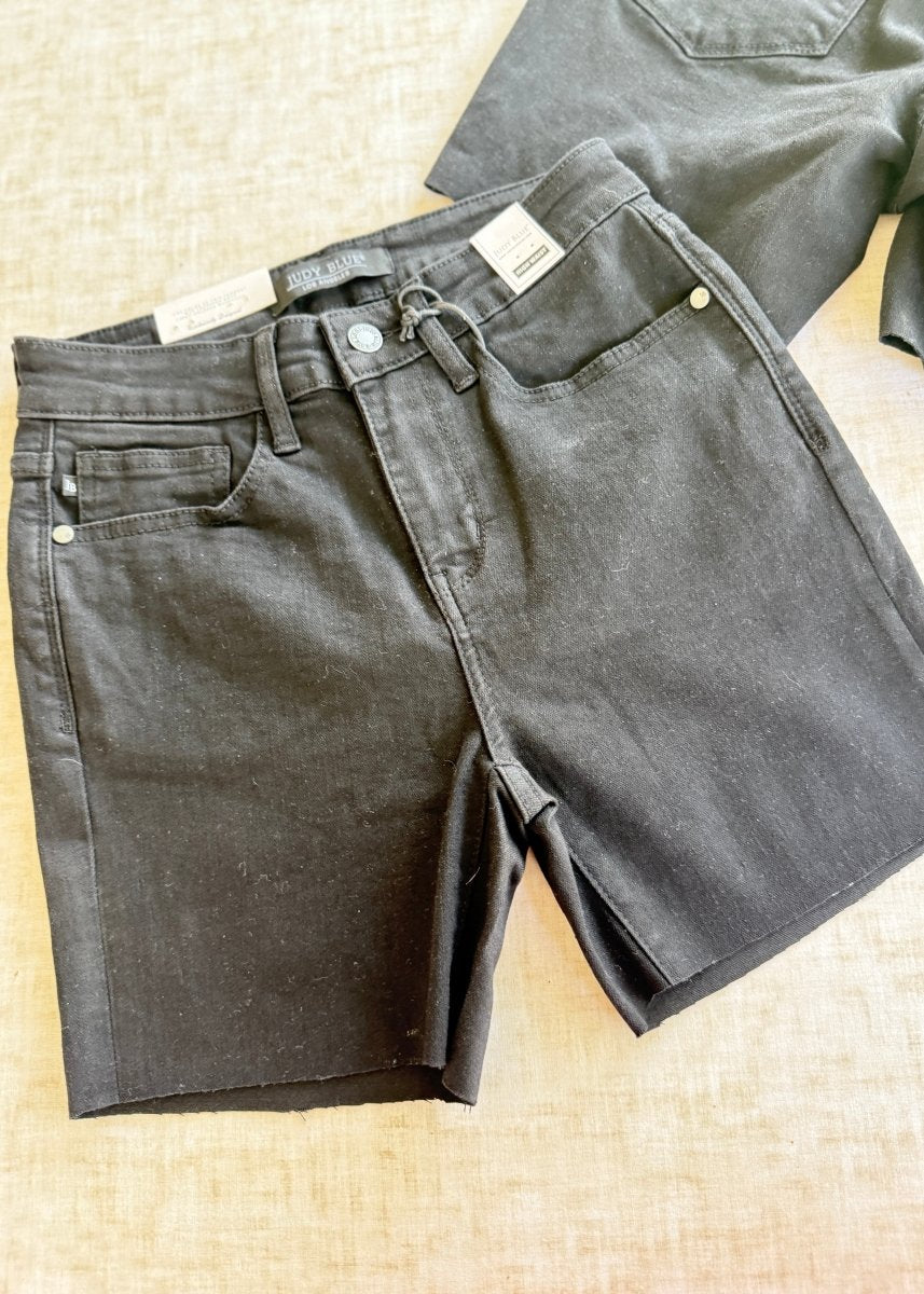 Judy Blue Shorts - Black - judy blue shorts - Jimberly's Boutique - Olive Branch - Mississippi