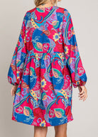 Keep Dreaming V Neck Dress | Cotton Bleu - dress - Jimberly's Boutique - Olive Branch - Mississippi