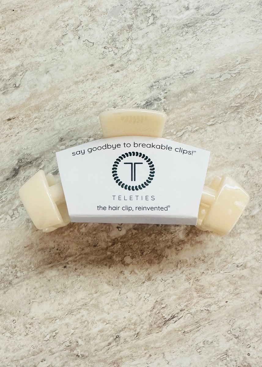 Large Hair Clip | Classic | Soft Surf | Teleties - Teletie Classic Hair Clip - Jimberly's Boutique - Olive Branch - Mississippi
