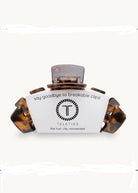 Large Hair Clip | Classic | Tortoise | Teleties - Teletie Classic Hair Clip - Jimberly's Boutique - Olive Branch - Mississippi