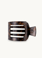Large Teleties Square Flat Clip - Tortoise - Jimberly's Boutique - Olive Branch - Mississippi