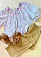 Lavender Bubble Smocked Top | Easel - easel top - Jimberly's Boutique - Olive Branch - Mississippi