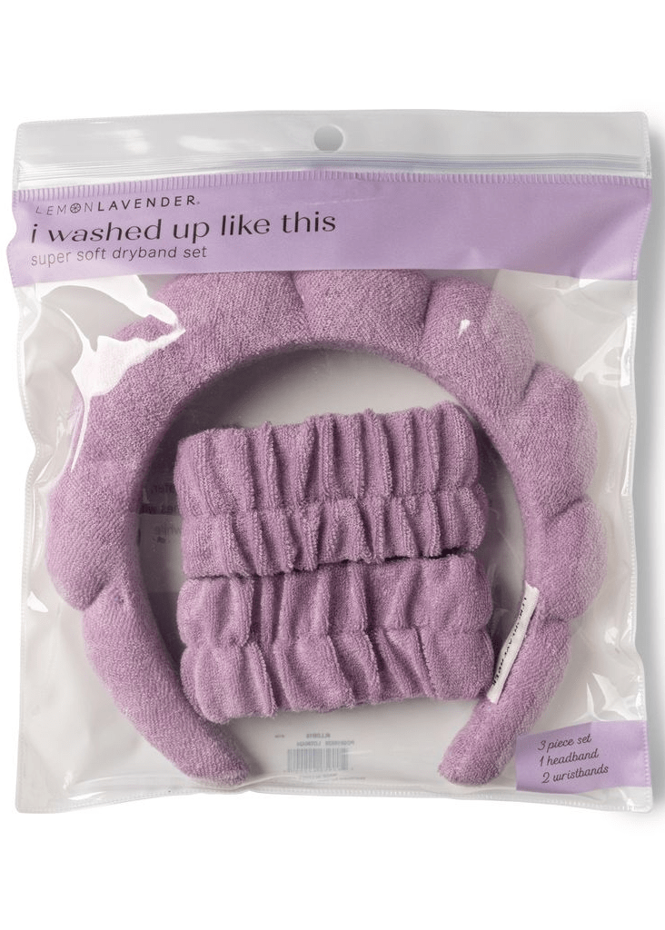 Lemon Lavender Washed Up Like This Super Soft Dryband Set - Lemon Lavender Dryband set - Jimberly's Boutique - Olive Branch - Mississippi