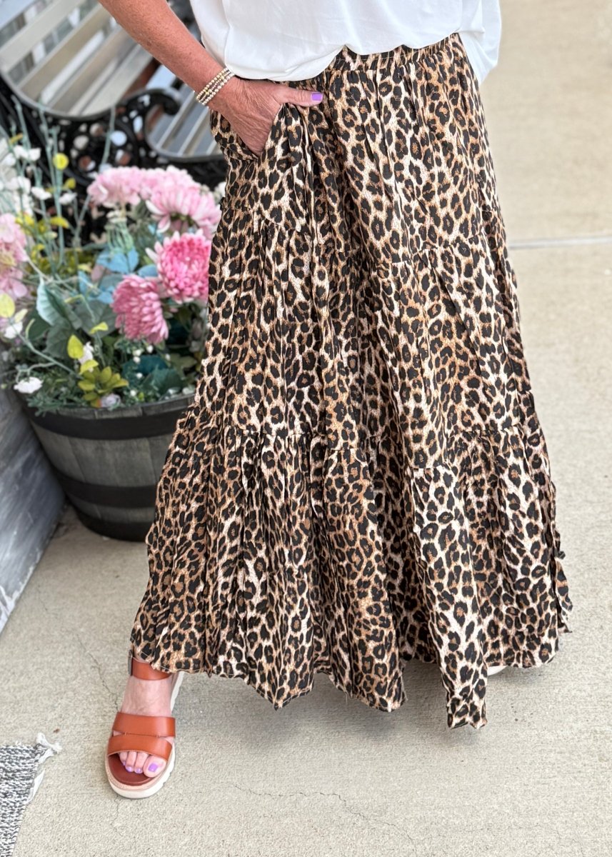 Leopard Maxi Skirt | Jodifl - Jimberly's Boutique - Olive Branch - Mississippi
